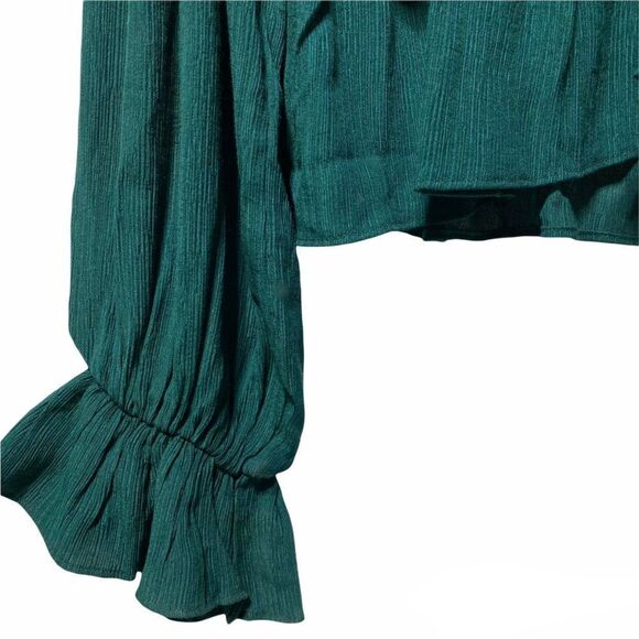 New Free People Daia Blouse Garden Gem - Picture 4 of 6